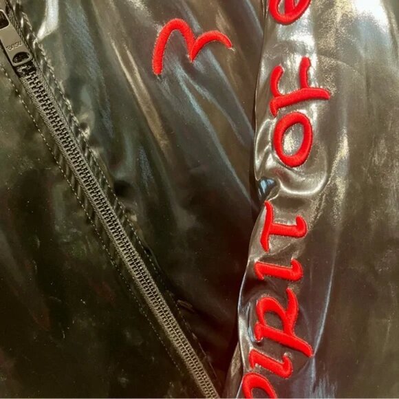 EVISU The Spirit Of EVISU Japanese Designer Bomber Jacket - Picture 12 of 14